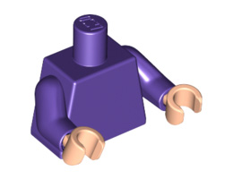 Мини горна част No.: {светло виолетов}