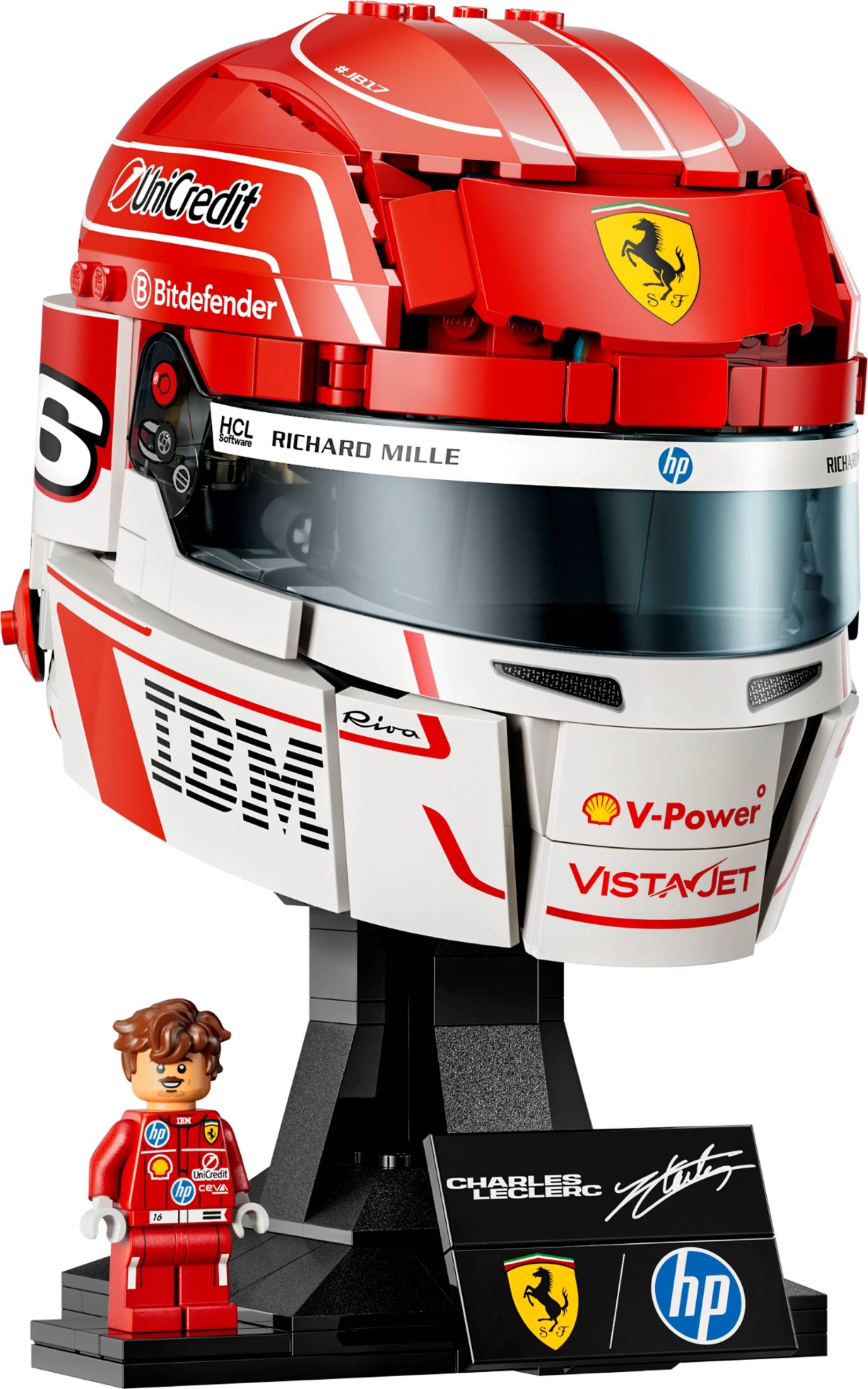 Каска на Чарлз Льоклер от Scuderia Ferrari HP – ЕДИШЪНС