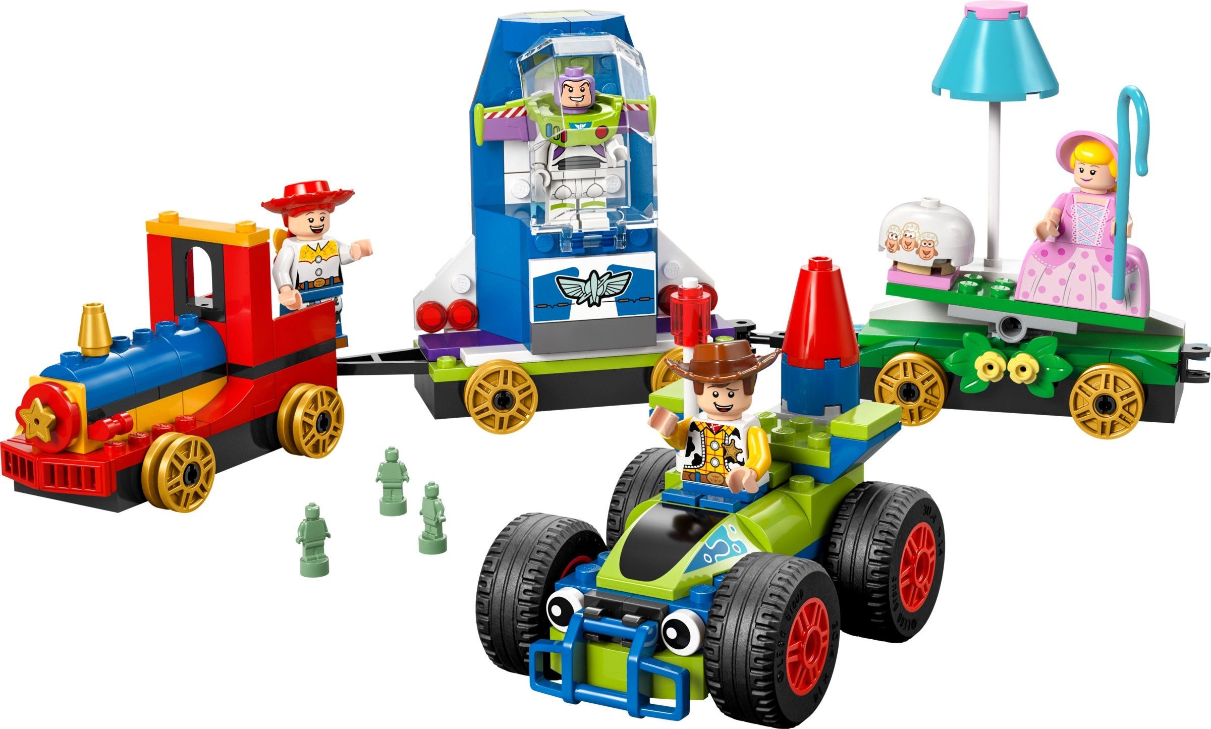 „Играта на играчките“: Празничен влак и колата RC – ДИСНИ