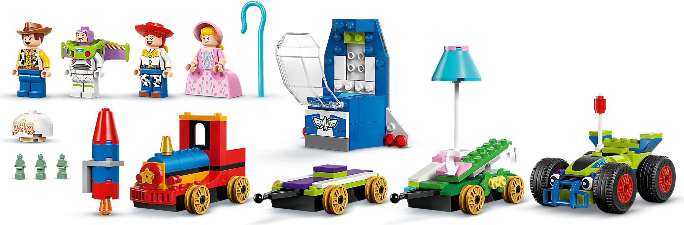 „Играта на играчките“: Празничен влак и колата RC – ДИСНИ