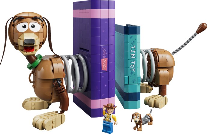 Играта на играчките: Подпори за книги с кучето Слинки – ДИСНИ