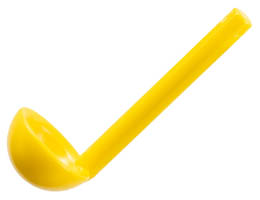 Minifigure, Utensil Ladle / Spoon: {ярко жълт}