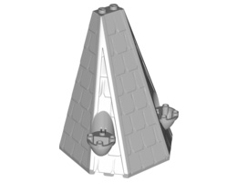 Tower Roof 6 x 8 x 9: {умерено каменно сив}