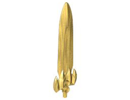 Large Figure Sword, Santis / King Mathias - Series 2: {медно метален}