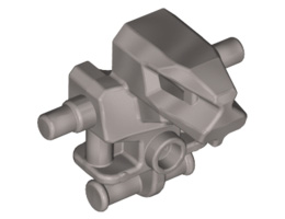 Torso/Head Mechanical, Exo-Force Robot: {сребрист}