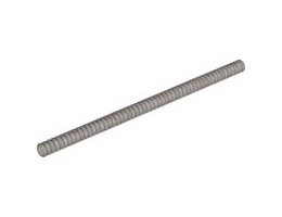 Hose, Ribbed 7mm D. 18L : {сребрист}