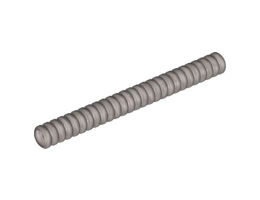 Hose, Ribbed 7mm D. 9L: {сребрист}