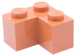 Тухличка ъгъл 1X2x2 : {нуга}
