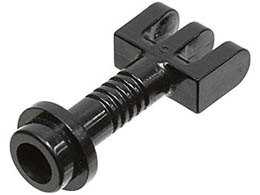 Hinge Bar with 3 Fingers and End Stud (Control Lever) : {черен}