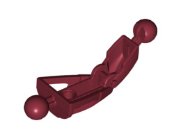 Bionicle Toa Nuva Leg Section : {нов тъмно червен}
