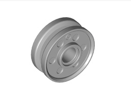 Джанта тясна Ø18X7 с отвор Ø4.8: {умерено каменно сив}
