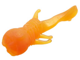 Bionicle Squid, Rubber: {прозрачно ярко оранжев}