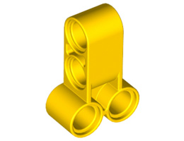 Технически кръстат блок 2X3 : {ярко жълт}