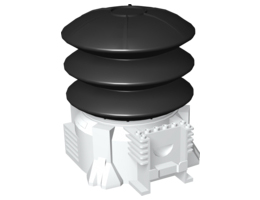 Aero Tube Air Pump 16 x 14 x 13: {бял}