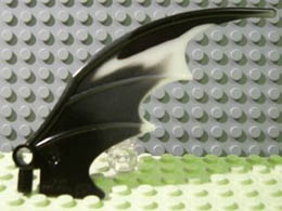 Dragon Wing 8 x 10, Glow In Dark Opaque Trailing Edge: {черен}