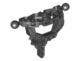 Bionicle Makuta Torso with 2 Ball Joints: {черен}