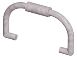 Belville Handle for Basket / Bucket: {сребрист}