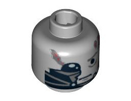 Мини глава No. 515: {умерено каменно сив}