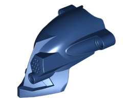 Bionicle Mask Kaukau Nuva (Adaptive Armor Style): {земно син}