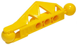 Bionicle Rahkshi Leg Lower Section: {ярко жълт}