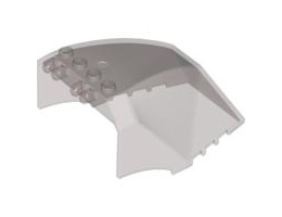 Windscreen 8 x 6 x 4 with Locking Dual 2 Fingers: {прозрачно кафяв}