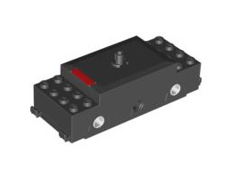 Electric, Train Motor 9V RC Train with Red Stripe Pattern: {черен}