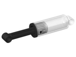 Technic, Shock Absorber 10L Damped - No Spring: {прозрачен}