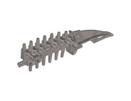 Bionicle Weapon Spined Long Blade: {сребрист}
