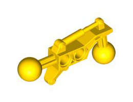 Technic, Ball Joint 2 x 7 with 2 Ball Joints : {ярко жълт}