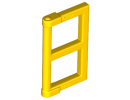Прозорец 1/2 за рамка 1X4x3 : {ярко жълт}