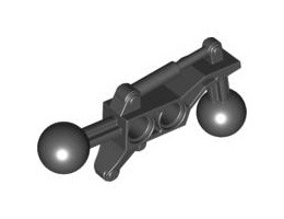 Technic, Ball Joint 2 x 7 with 2 Ball Joints : {черен}