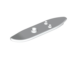 Minifigure, Utensil Surfboard Long: {бял}