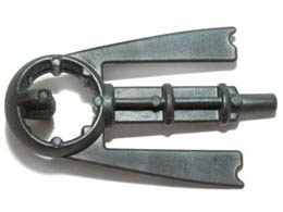 Bionicle Weapon Mistika Nynrah Ghost Blaster Ammo: {титаниево метален}