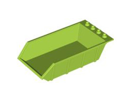 Vehicle, Tipper Bed 4 x 6: {ярко жълто-зелен}