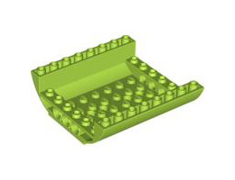 Ниско дъно 8X8X2 Ø4.85: {ярко жълто-зелен}