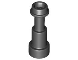 Вал Ø3.2 2mm с пъпка и тръбичка: {черен}