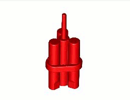 Динамит Ø3.2 Mm : {ярко червен}