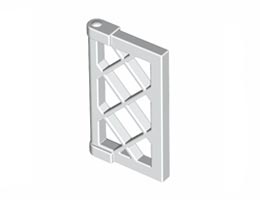 Прозорец 1/2 за рамка 1X4x3 : {бял}