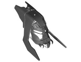 Bionicle Mask Tuma (Glatorian): {черен}