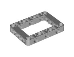 Греда, рамка 5X7 с дупки Ø 4.85: {умерено каменно сив}