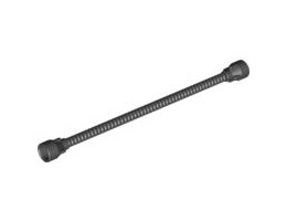 Hose, Flexible 8.5L with Tabbed Ends (Ends same color as Tube) : {черен}