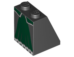Покривна плочка 2X2x2/65 градуса No.: {черен}