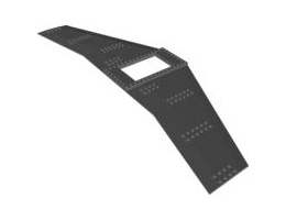 Плочка 54X20X2/3: {тъмно каменно сив}