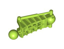 Bionicle Toa Metru Leg Lower Section : {ярко жълто-зелен}
