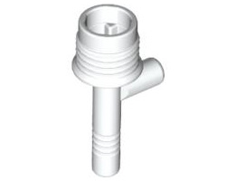 Minifigure, Utensil Space Gun / Torch: {бял}