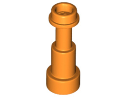 Вал Ø3.2 2mm с пъпка и тръбичка: {ярко оранжев}