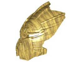 Bionicle Mask Ignika (Toa Ignika): {топло златист}