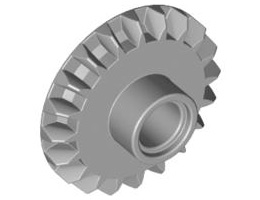 Конично зъбно колело z20 Ø4.85: {умерено каменно сив}