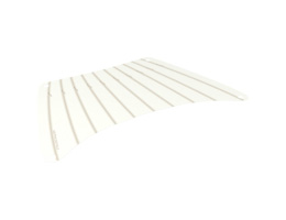 Cloth Sail 28 x 18 with Dark Tan Stitching Pattern: {бял}