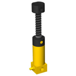 Pneumatic Pump Second Version with Black Top : {ярко жълт}